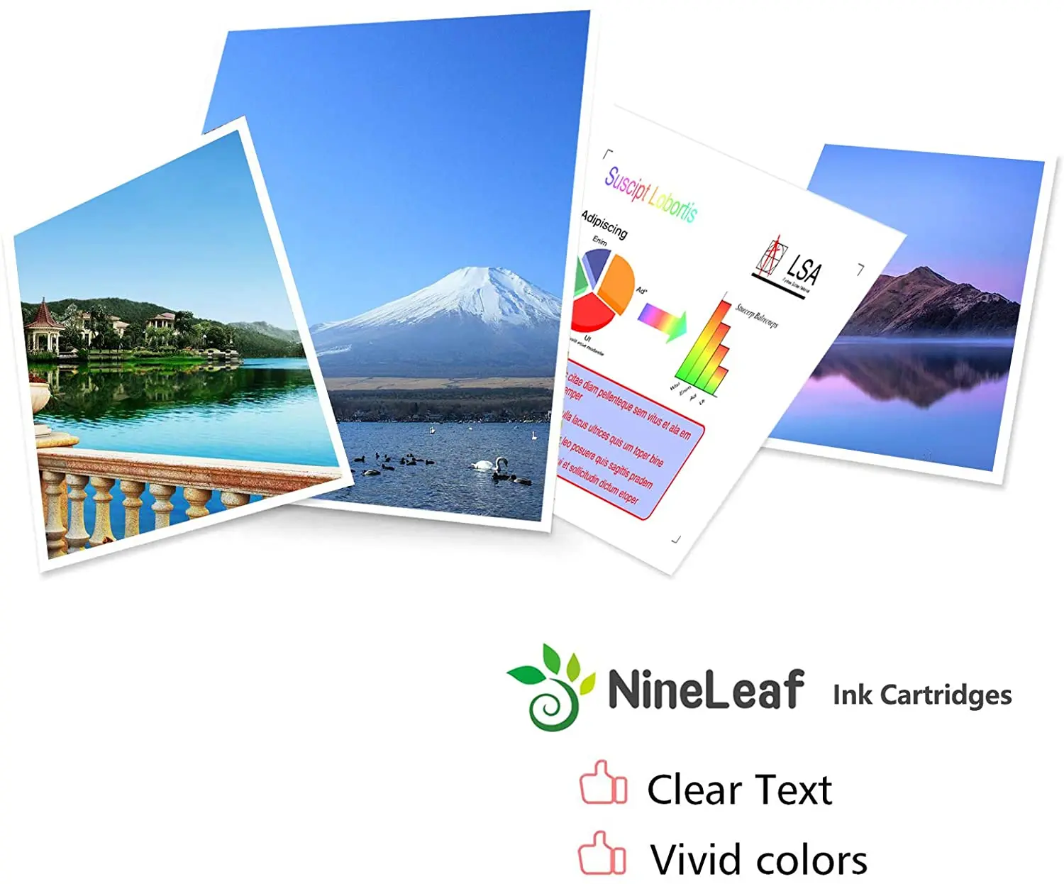 Description Picture 5 of itemNineLeaf Remanufactured hp21xl and hp22xl ink cartridges HP21 21 22 Ink Compatible with HP Deskjet F2180 F380 F2280 F4180 D1460