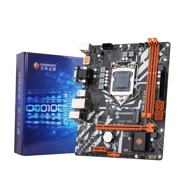 게이밍, 오디오 & 비디오, 사무실용으로 사용될 수 있는 HUANANZHI H310 C VHD3 ITX 마더보드