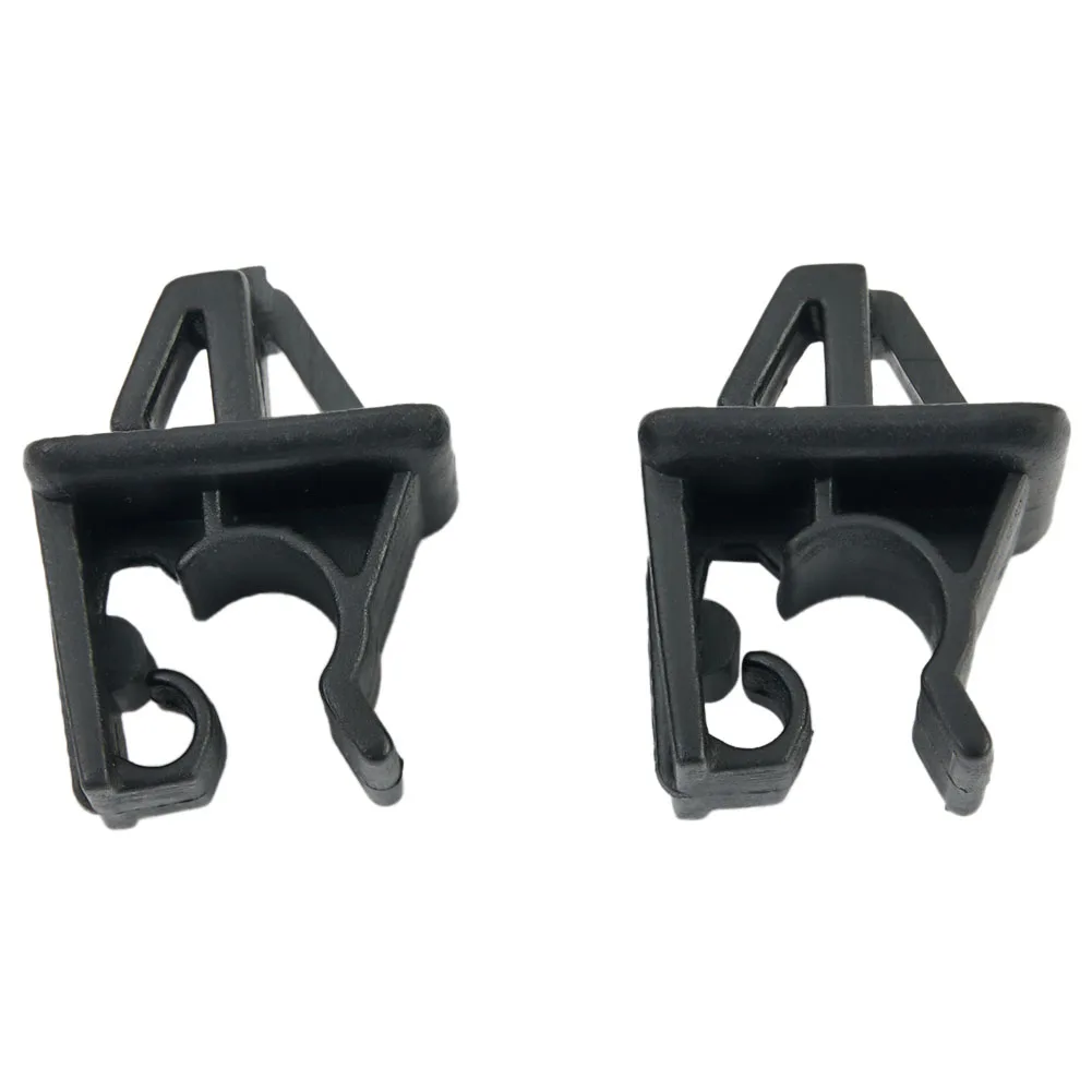 

2Pcs Vehicle Hood Prop Rod Holder Clips Plastic Cramp Black Fits For Honda For Accord 4cyl For Civic 4dr For CRV 90672-SNB-901