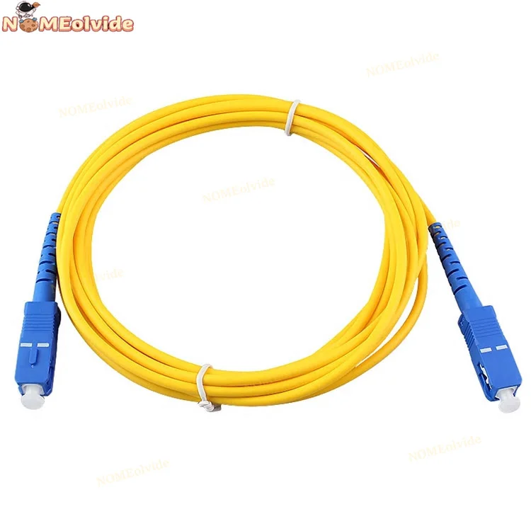 10 Pz/Lotto 3M Sc A Sc Cavo Patch In Fibra Cavo Jumper Ottico Sm Simplex Single Mode Ottico Per Garanzia Di Qualità Di Rete