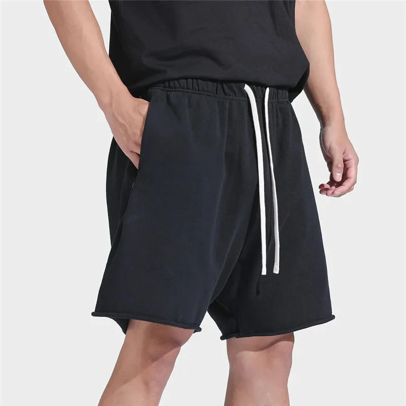 2024 New Men's Fitness Sports Shorts Men's Summer Trend Breathable Loose Leisure Running Basketball Training Fitness Pants 4