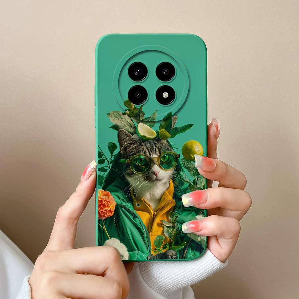 Fashion Aesthetic Style Soft Silicone Shockproof Protective Phone Case - Anti Slip Back Cover