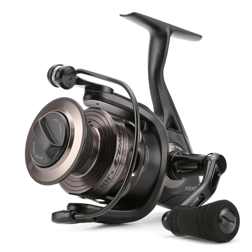 Original CONFLICT CFT 4000 5000 6000 8000 Spinning Fishing Reel 7BB+1RB  HT-100 All Metal Reel Saltwater Fishing Tackle