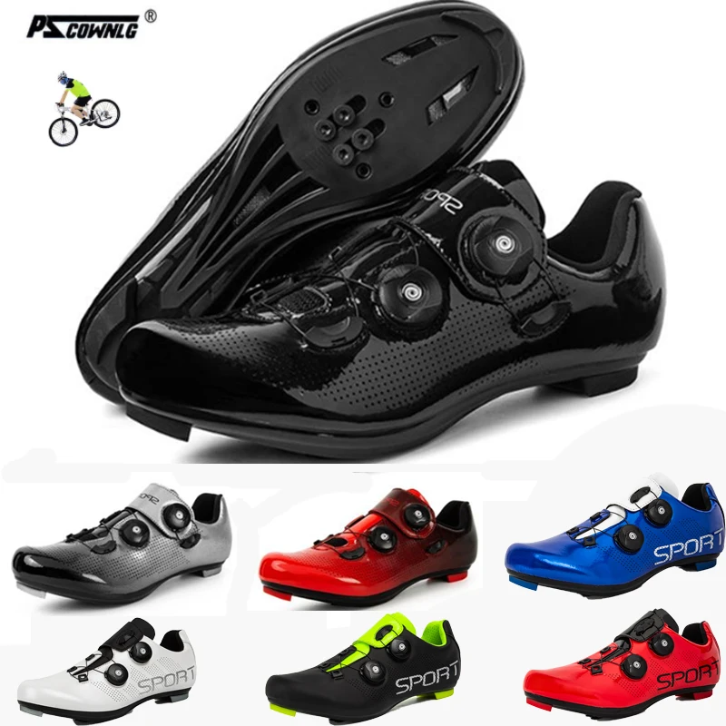 

Men Cycling Sneaker Mtb Flat Shoes Cleat Self-Locking Mountain Bike Shoes Women Road Bicycle Cycling Shoe Dirt SPD Speed Sneaker