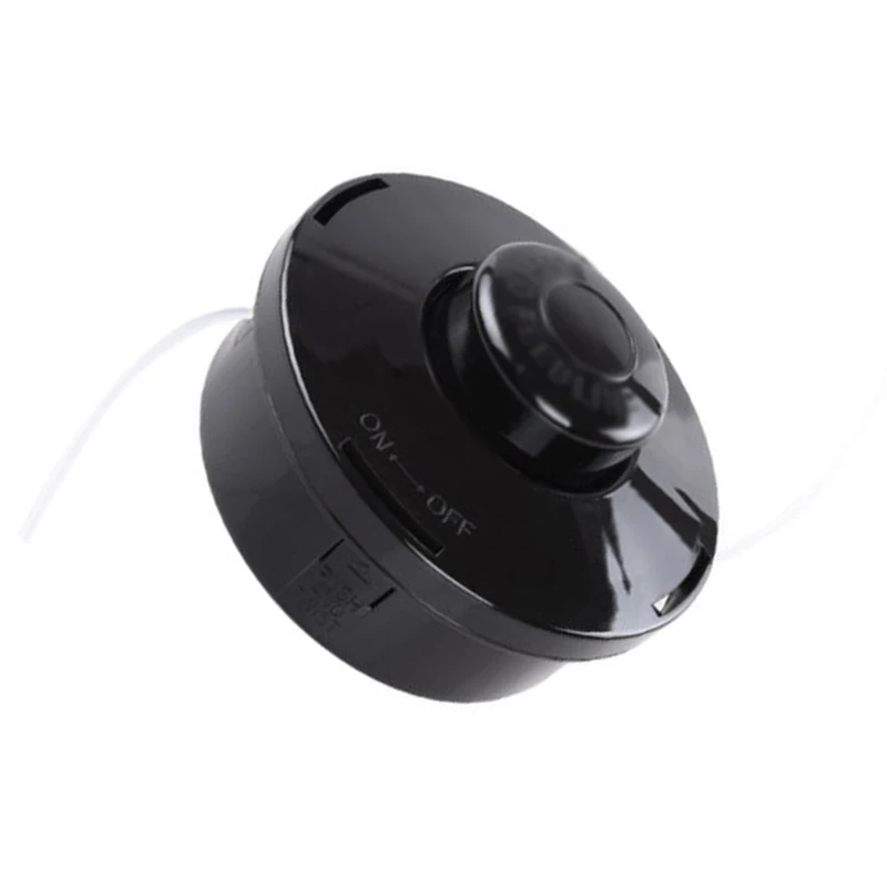 Grass Trimmer Head Grass Trimmer Brush Cutter Accessories Mower Accessories Garden Grass Trimmer Head Lawn Mower Replacement Part Hardened Plastic Trimmer Head Bump Feed Line Spool Brush Cutter