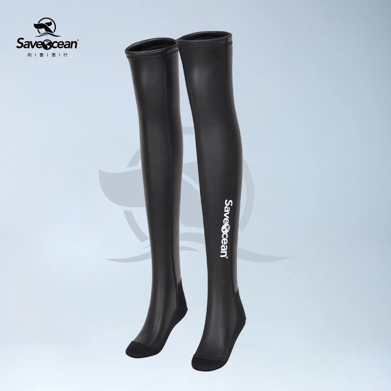 Diving Stockings 2mm Freediving Long Socks Keep Warm Underwater Matching Bikini Wetsuit Scuba Dive Snorkel