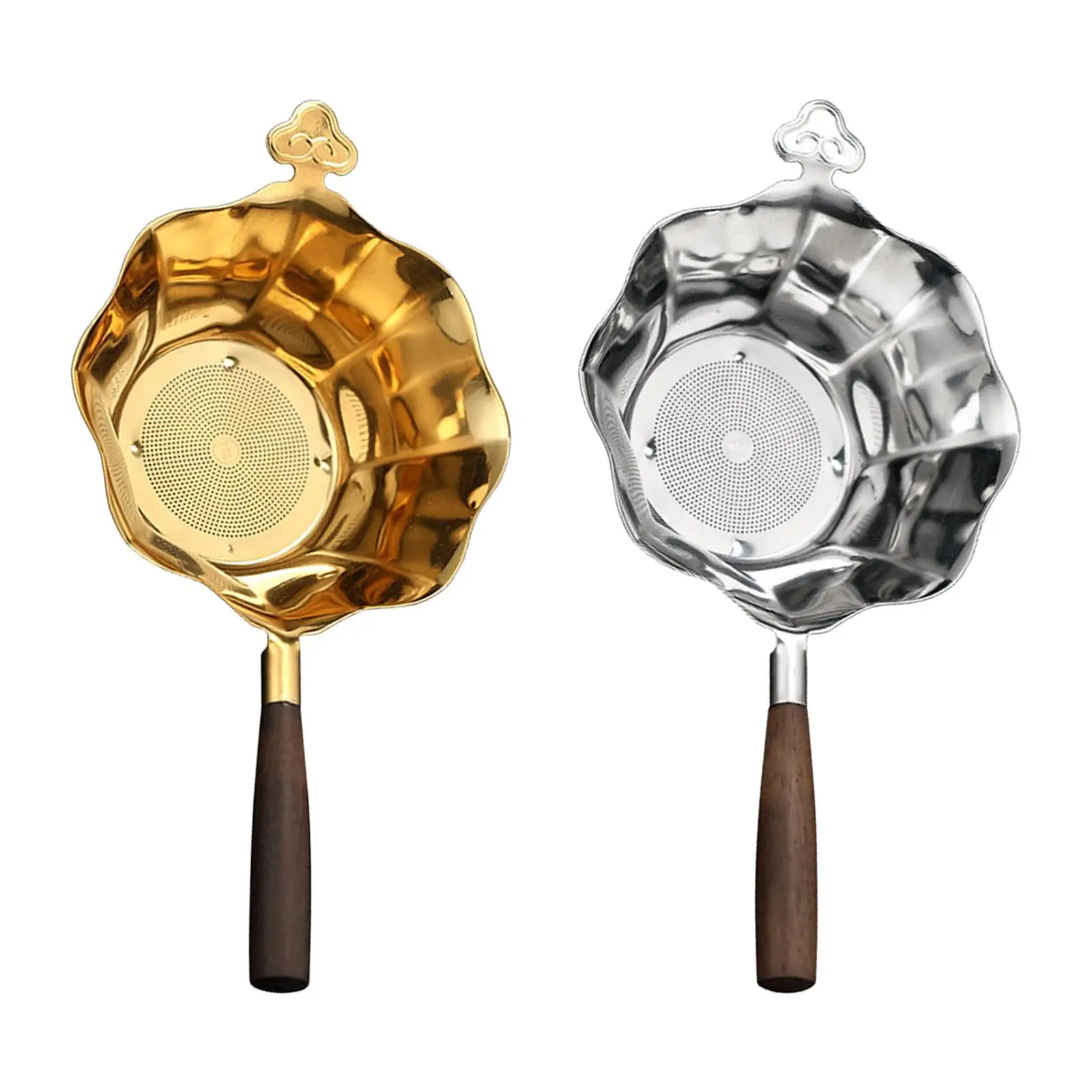 

Wooden Handle Tea Strainer Reusable Teapot Accessories Tea Infuser for Commercial Use Home Tea Ceremony Restaurant Household