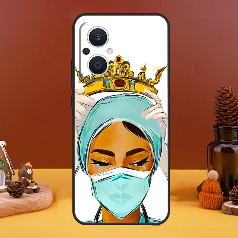 Cartoon Medical Theme Phone Case - Cute Doctor and Nurse Design Cover