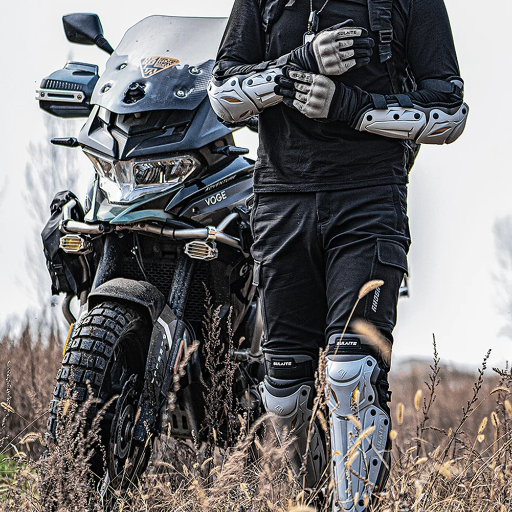 통기성 오토바이 보호대 무릎 보호대 오토바이 팔꿈치 보호대 MTB 라이딩 오프로드용