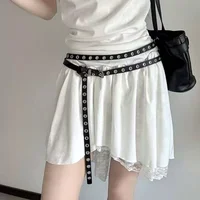 Ceinture fine pour femmes, nouveau style associé à une jupe, sensation haut de gamme, accessoires de taille, corde de taille, niche et polyvalente, d, 2025 3