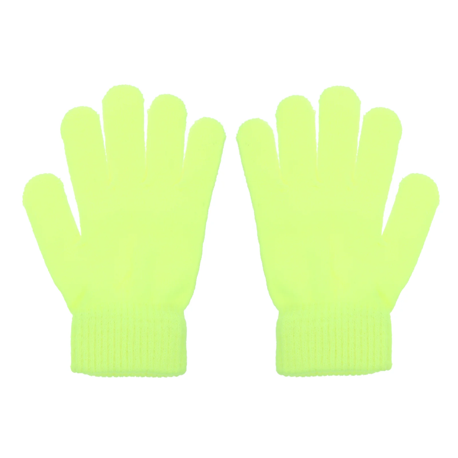 

4 Pairs of Versatile Knitted Gloves Hiking Riding Gloves Outdoor Warm Gloves