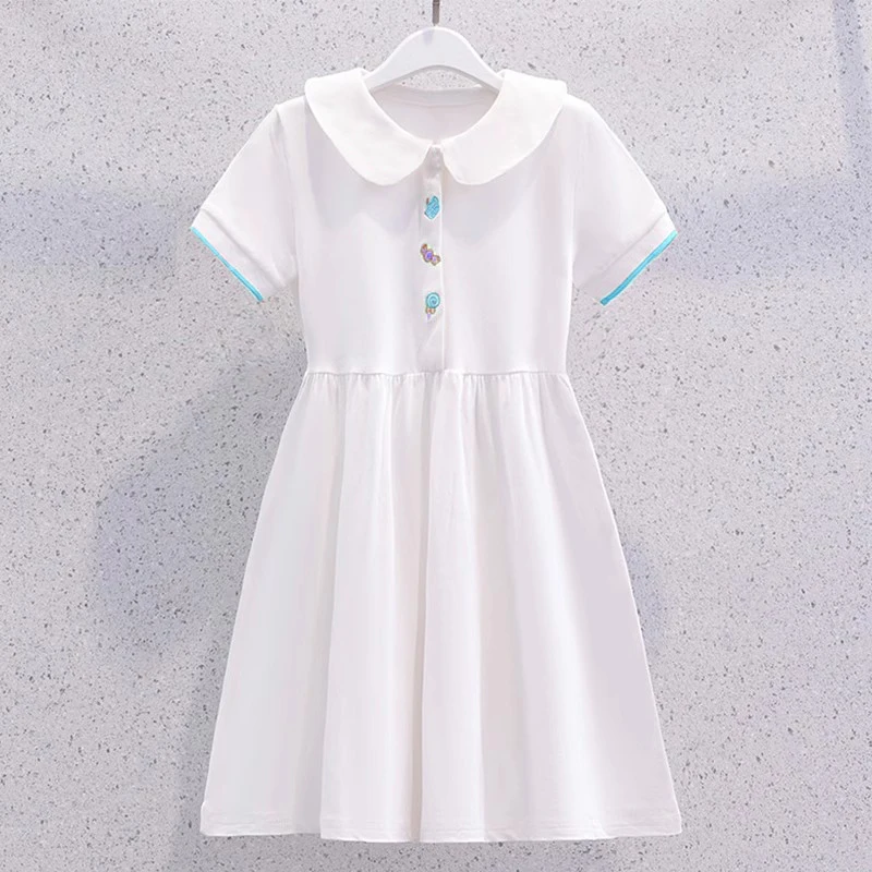 

NIGO Girls Summer Embroidered Cotton Dress #nigo31547
