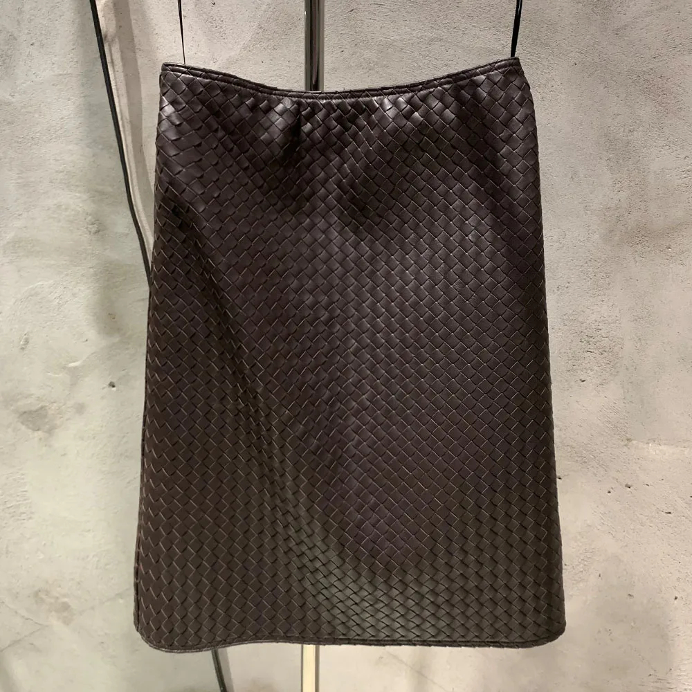 leather-skirt-knitted-women-s-real-leather-skirt-ladies-genuine