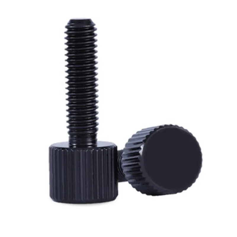 Tornillos De Pulgar Con Cabeza Moleteada De Acero Inoxidable - Pack De 4 Unidades (1/4-20 X 1 Pulgada)