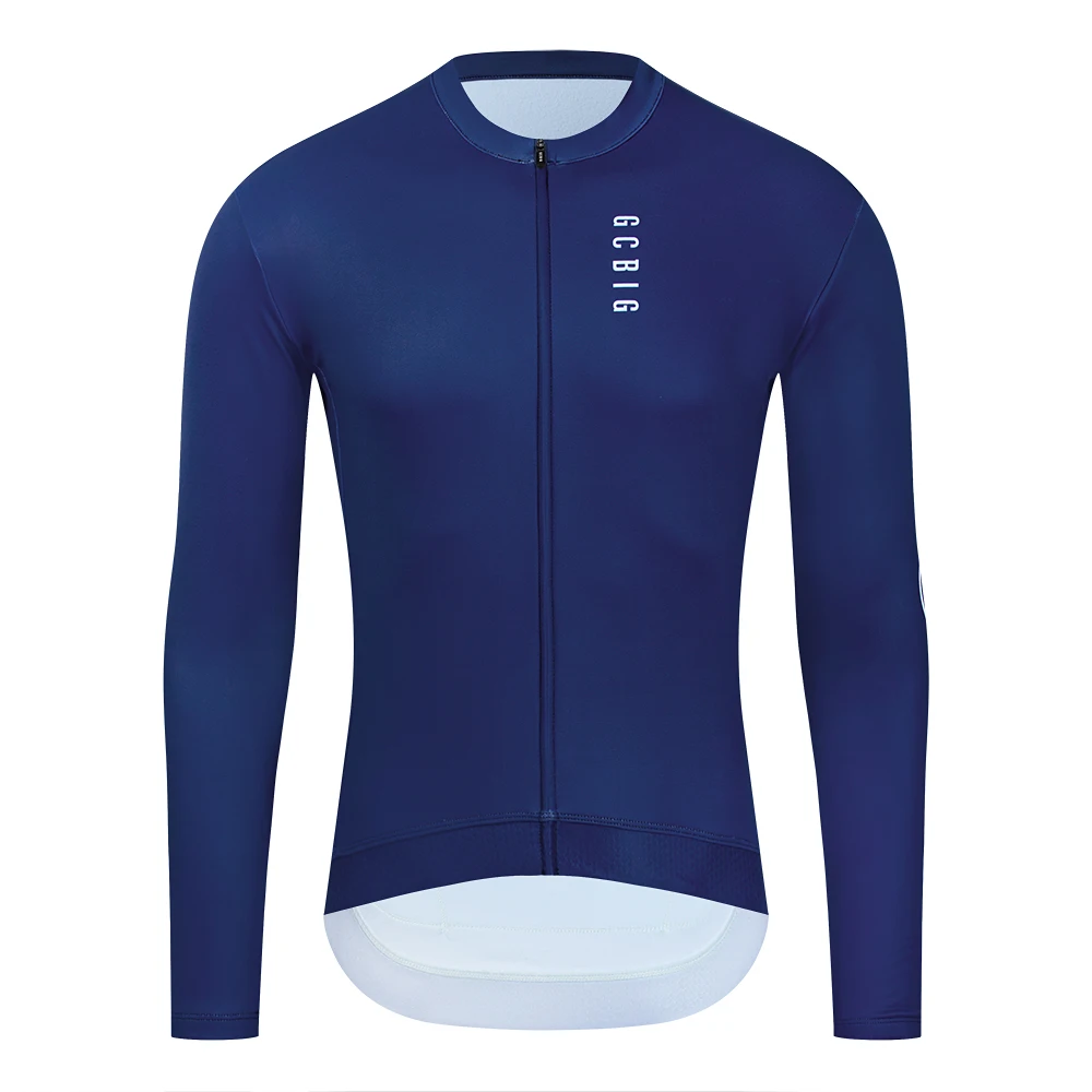 

New GCBIG Cycling Wear Winter Wool Jacket Men Cycles Clothes Thermal Fleece Long Sleeve Shirt Maillot Mountain Bike Clothing