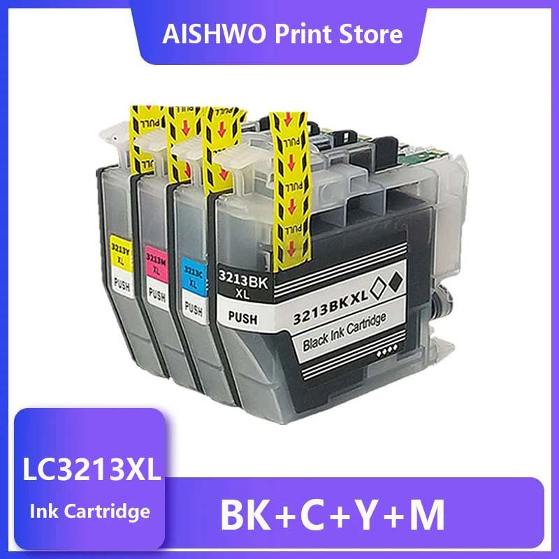 

Compatible Ink Cartridges LC3211 LC3213 for Brother LC 3213 DCP-J772DW DCP-J774DW MFC-J890DW MFC-J895DW Inkjet Printer