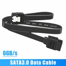 

1m SATA 3.0 Data Cable SSD Solid State Hard Drive Flexible Optical Drive Connection Conversion Line Serial Extension Cable New