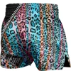 Men Muay Thai Boxing Shorts Leopard Viper Panda MMA BJJ Trunks 4