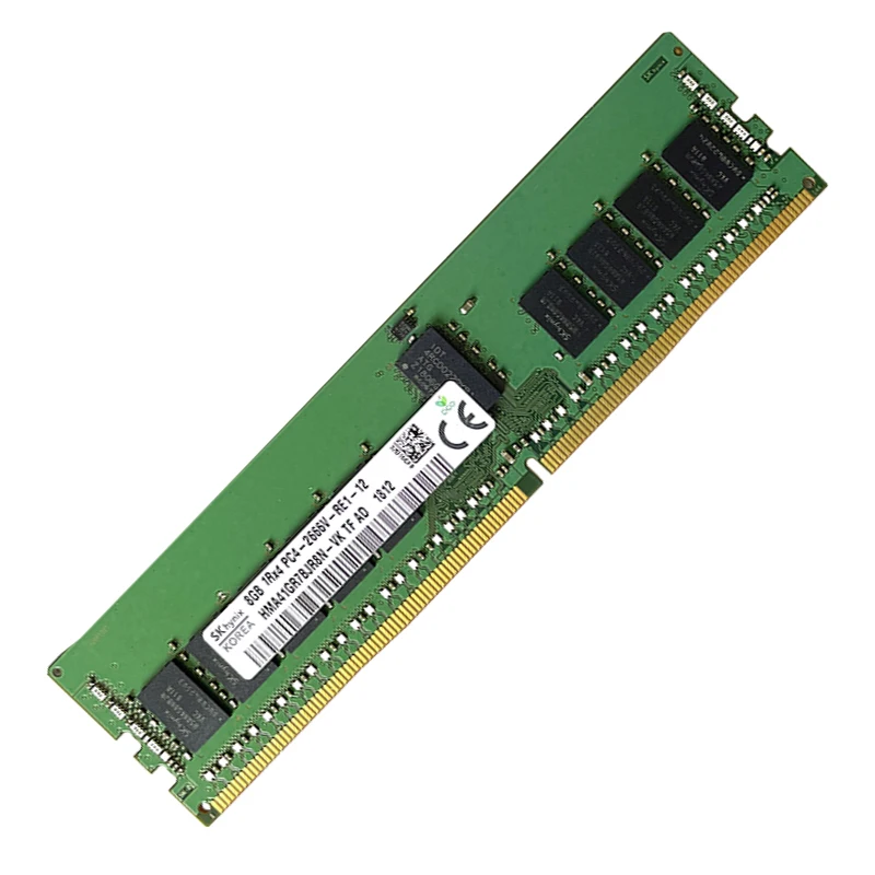 Memória RAM SK Hynix DDR4 8GB 2666MHz para Servidor REG ECC RDIMM