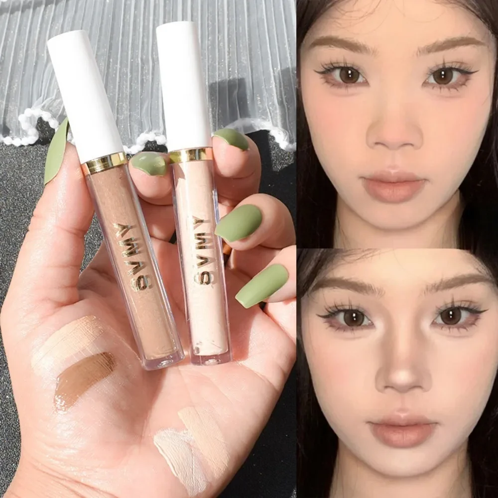 Concealer Foundation Cream Lasting Moisturizing Facial Contour Stick Modify Skin Tone Cover Acne Dark Circles Brighten Makeup 2