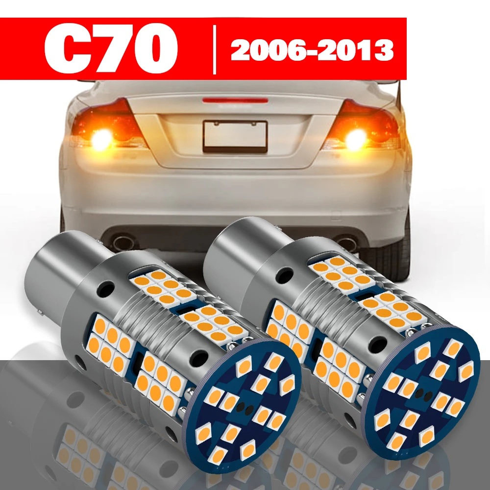 

For Volvo C70 2 2006-2013 2pcs LED Rear Turn Signal Light Accessories 2007 2008 2009 2010 2011 2012