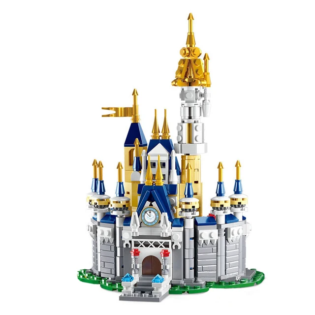 Princess Disney Castle House Building Blocks Kit