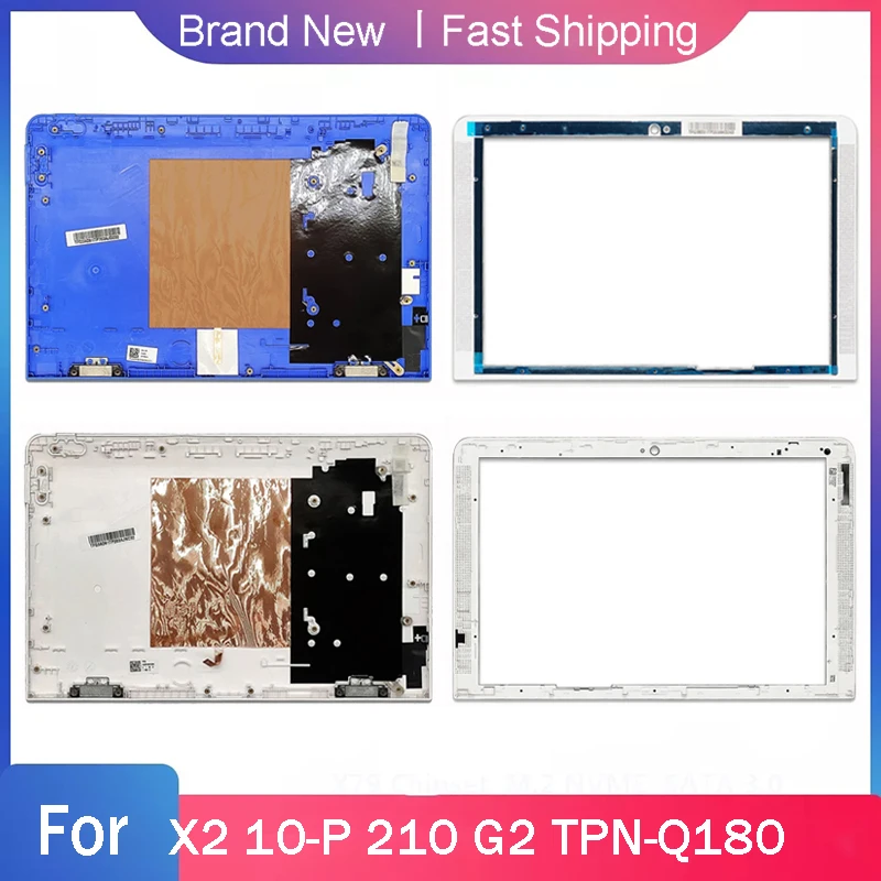Nuovo Laptop Per Hp X2 10-P 210 G2 Tpn-Q180 Series Lcd Cover Posteriore Superiore Cornice Anteriore Alloggiamento Di Ricambio Coperchio Posteriore Bia