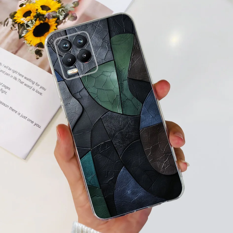 Fashion Flower Love Heart Soft Silicone Clear Phone Case Cover