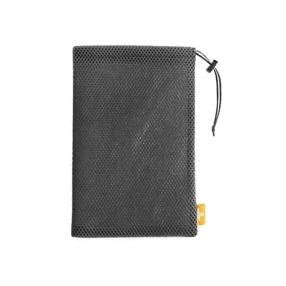 1PC Multi-Functional Drawstring Storage Bag Mesh Drawstring Pocket Pouch Bag Nylon Earphone Box Data Cable Charger