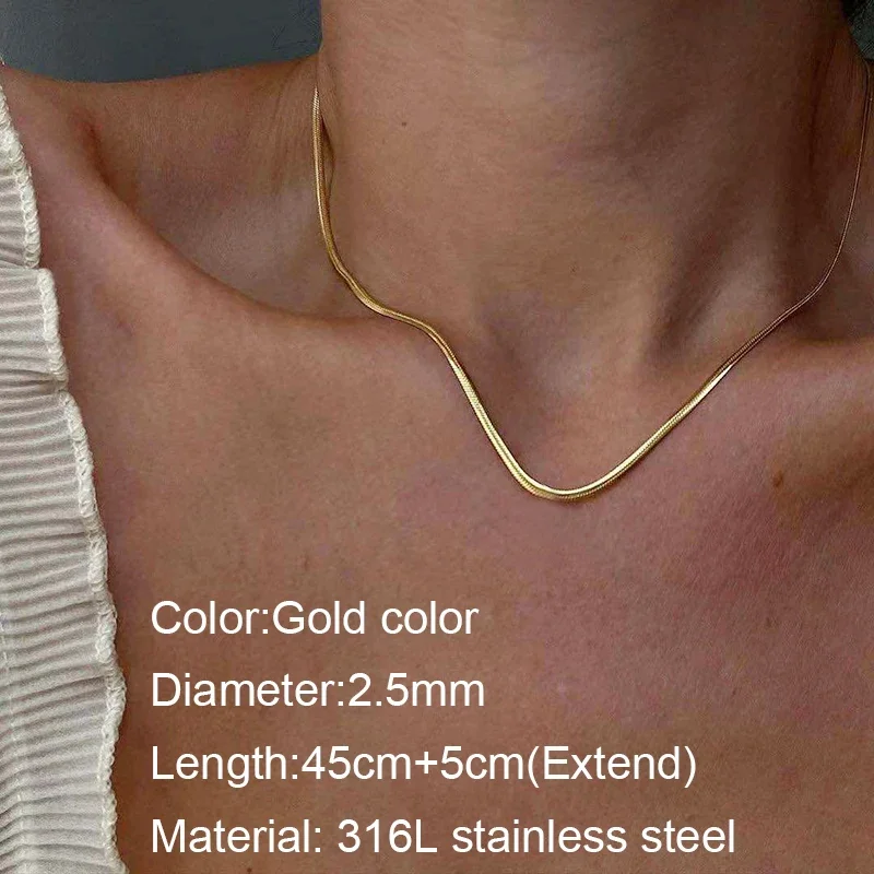 Y2K Boho Evil Blue Eye Necklace for Women Golden Cute Turkish Charms Choker Diy Pendant Stainless Steel Chain High Quality 4