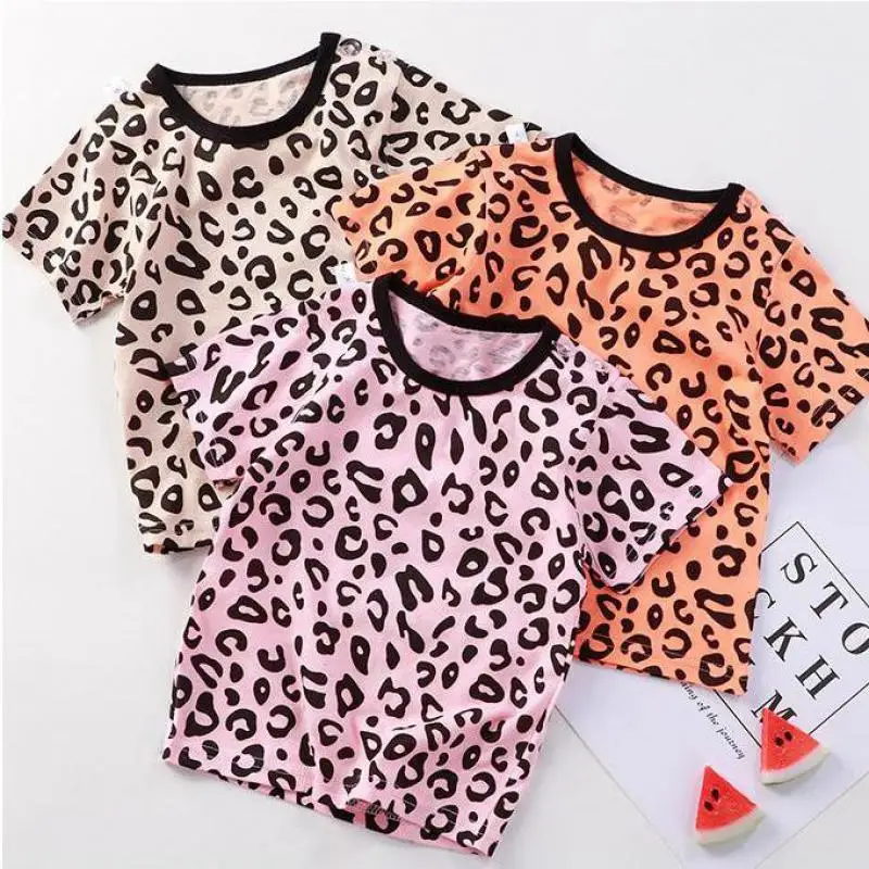 9m-5y Toddler Costume Short Sleeved Summer Clothing Children's T-shirt Clothes Printing Fashion Kids Blouse Tees Boy Girl Tshirt