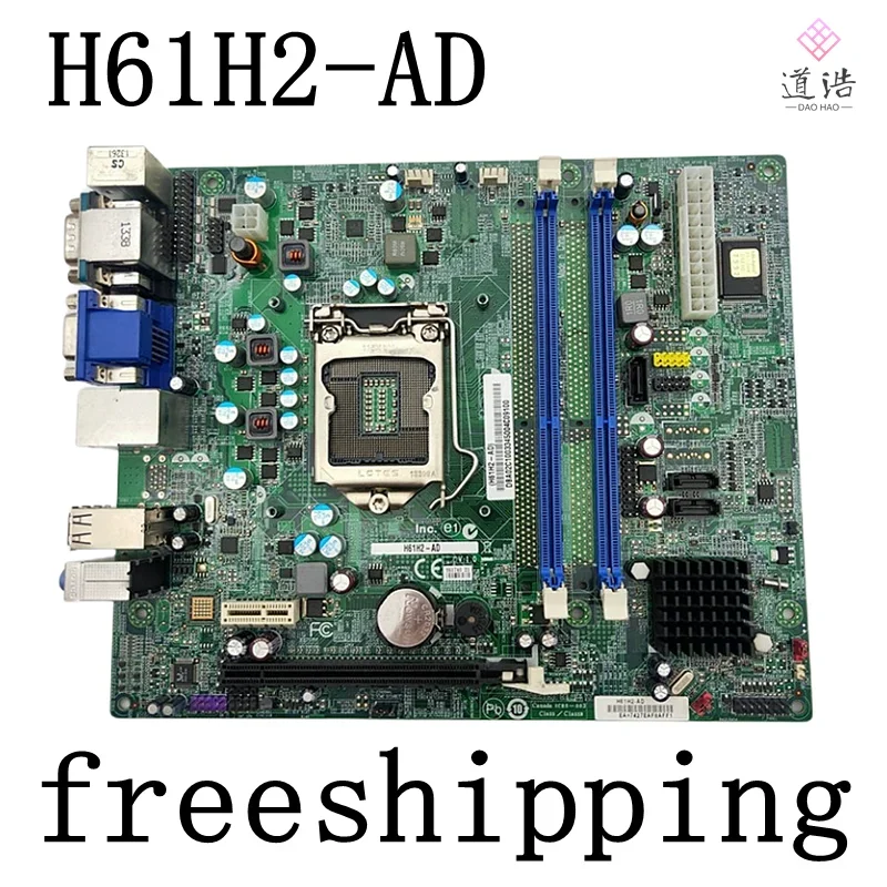 H61H2-AD For Acer 1600X B430 SX2855 Motherboard LGA 1155 DDR3 H61 Mainboard 3 H61H2-AD For Acer 1600X B430 SX2855 Motherboard LGA 1155 DDR3 H61 Mainboard