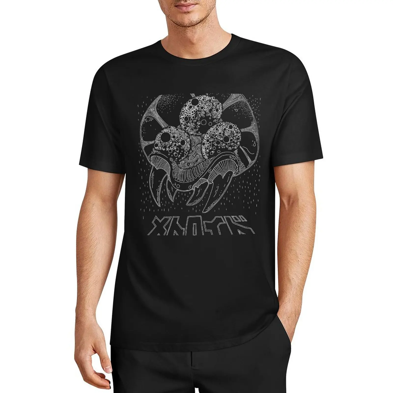 

Metroid T-Shirt tops oversized anime clothes plain black t shirts men
