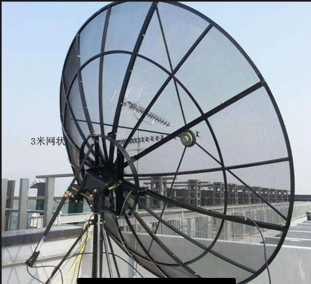 

3.7m Satellite Antenna Large Mesh Dish Antenna, Support CE&ROHS OEM&ODM