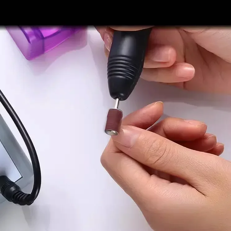 Electric Nail Drill Machine Nail Sander Gel Cuticle Remove Professional Manicure Drill Machine Set Lathe File Polish Tool