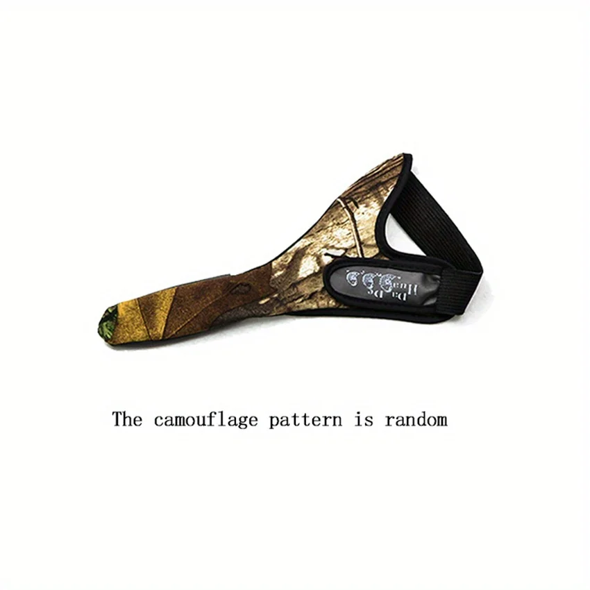 1pc Durable Camouflage Fishing Gloves for Left & Right Hand Fishing Gloves