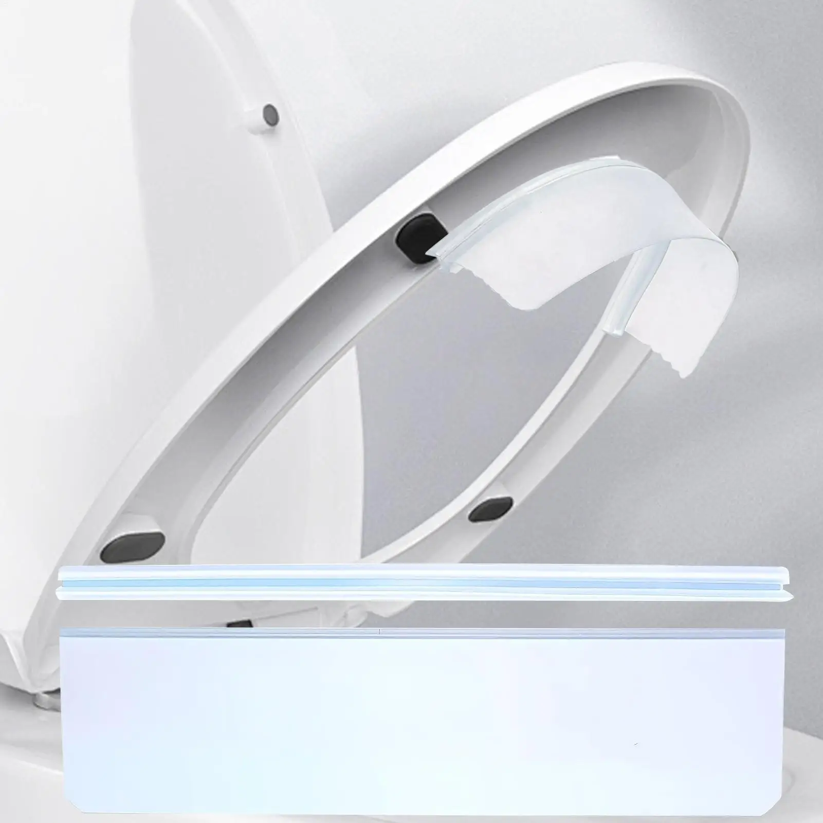 변기 시트 소변 방지대, 10인치 소변 튐 방지 가드, 가정용 화장실, 욕실, 아파트, 기숙사, 공공 화장실용