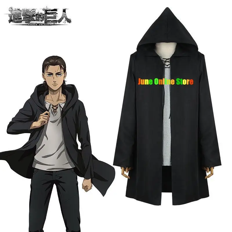 Attack On Titan Eren Yeager Jaket Eren Season Putting On Eren S4