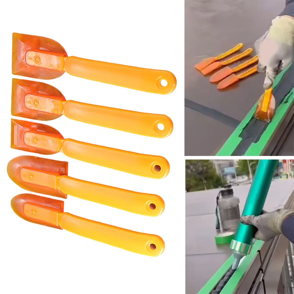 5 stücke Gummi Caulk Abdichten Silikon Dichtstoff Finishing Werkzeug Multifunktionale Dichtstoff Spachtel Treuer Silikon Caulk Finishing