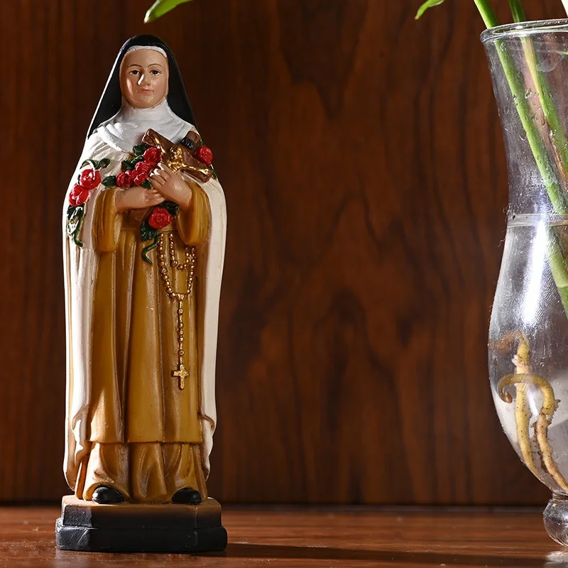 St. Rita of Cascia Resin Statue 3