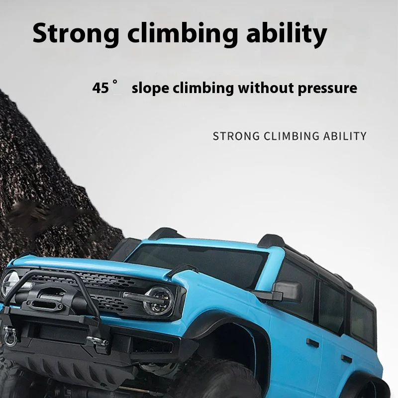 NEW Upgrades 2025 HB R001 Bronco with electric winch 1/10