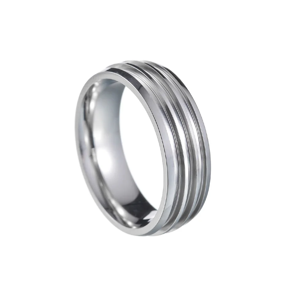 Handcrafted 8mm Metal Blank Rings