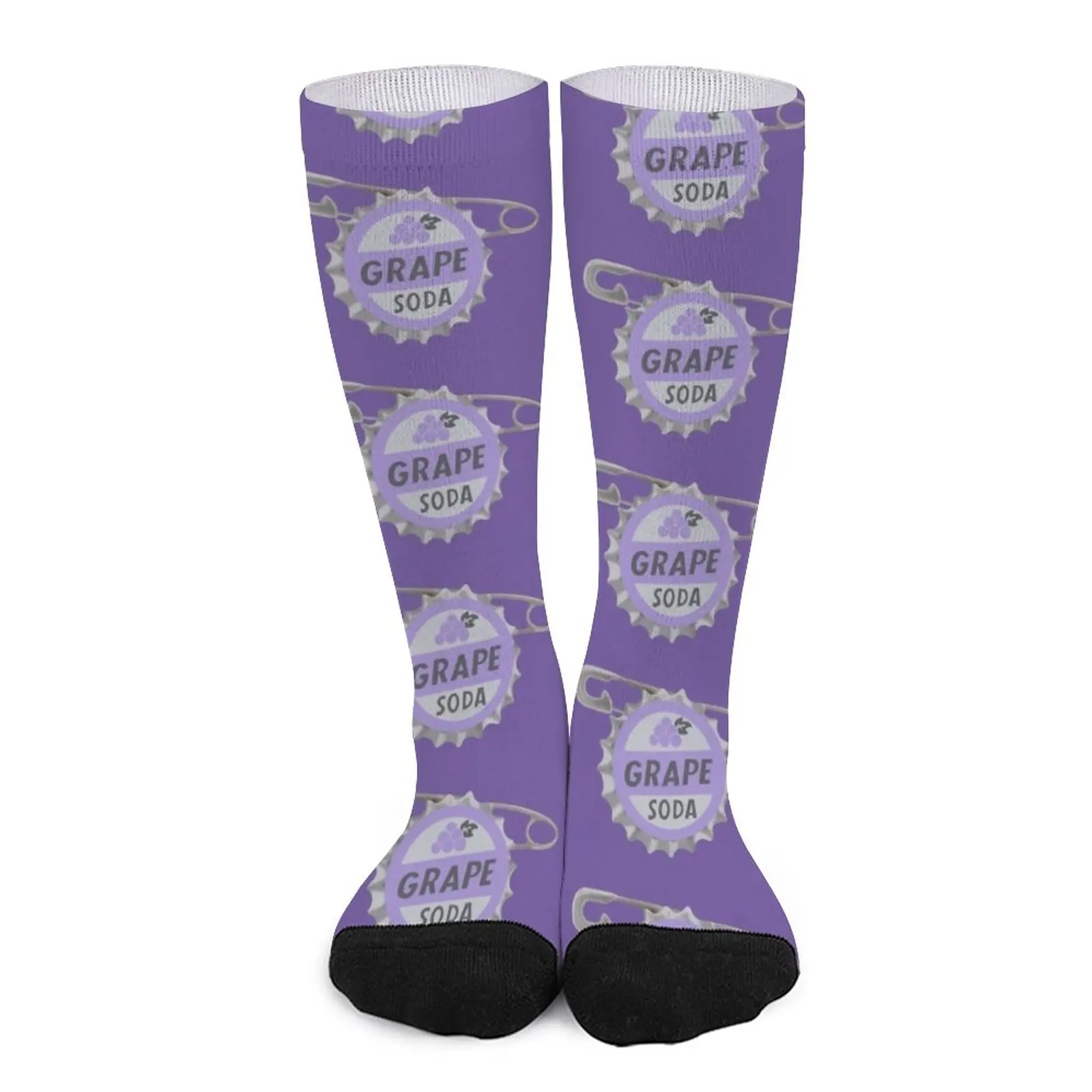 UP Grape Soda Pin Socks Rugby Men's socks Sock man Stockings 2 in 1 0 25%vol 0 40%brix adjustable grape