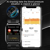 Nouvelle montre connectée 2026 avec pompe à air améliorée, mesure précise de la tension artérielle, ECG+HRV, lipides, acide urique, diagnostic IA, NFC 5