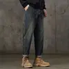 American Retro Conical Jeans Men's 2025 Autumn and Winter New Straight Loose Trendy Brand Water-washed Casual Trousers 2
