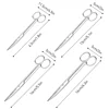 10cm/11.5cm/13cm/14cm/16 cm Animal Veterinary Vet Medical Stainless Steel Surgical Scissors Straight curved Tip Haircut Scissors 2