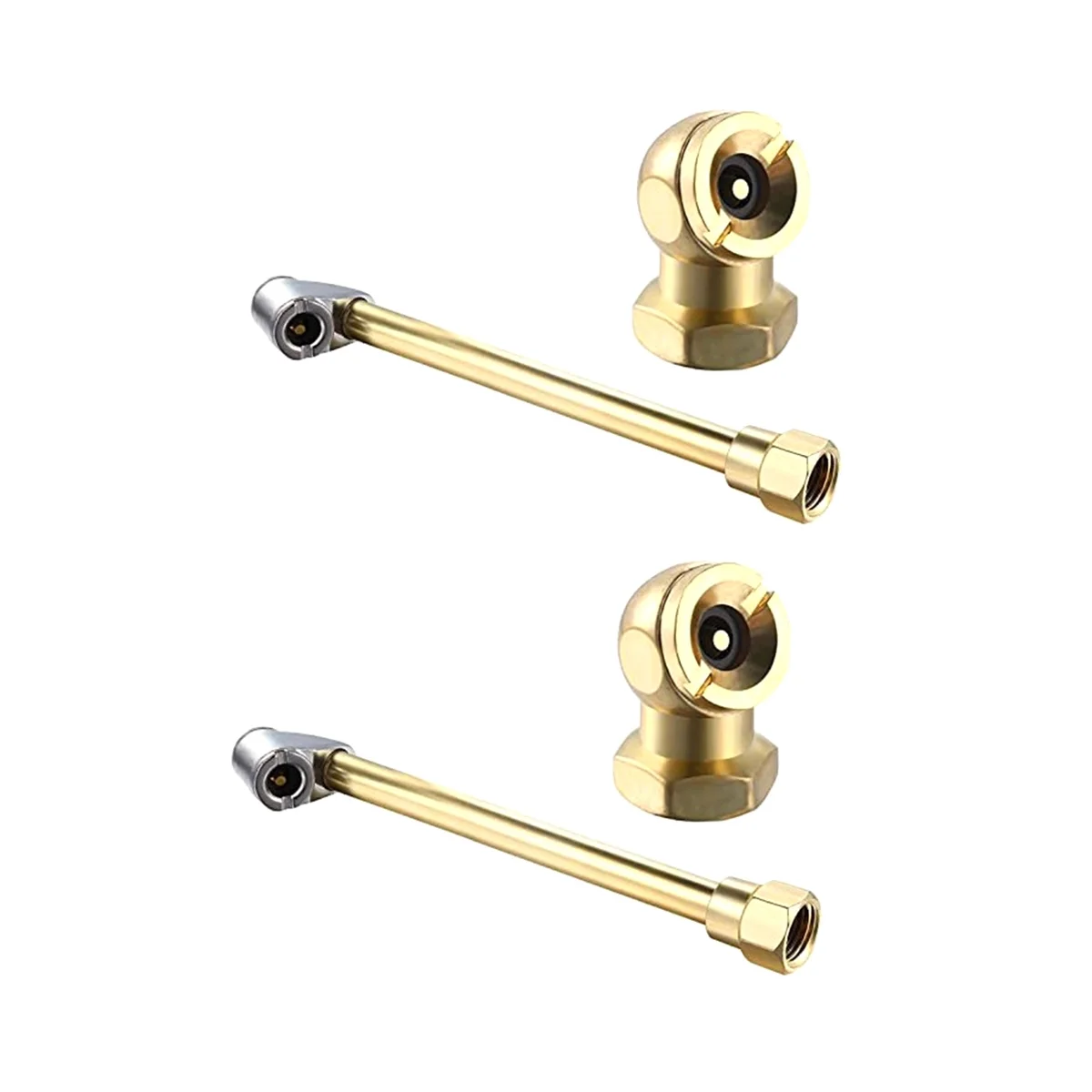 

Воздушный патрон, Регулируемый воздушный патрон с закрытым шариком 1/4 дюйма, S690 1/4 дюйма, воздушный патрон с двойной головкой для насоса шин и компрессора