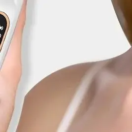 White ABS Face Lifting Firming Massager for Double Chin Removal