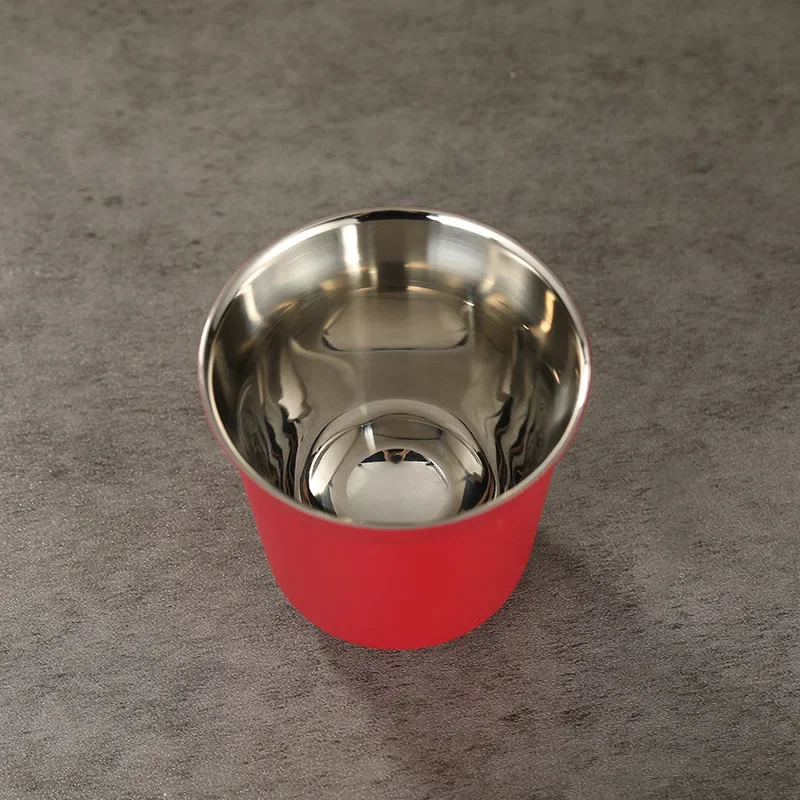 Premium 80ml Stainless Steel Double-Wall Insulated Mini Coffee Cup