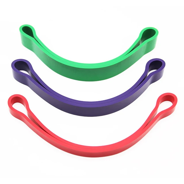 3 Colors Resistance Bands Natural Latex Expander Power Yoga Rubber Loop Fitness Elastic Bands Pilates Sport Workout Equipment